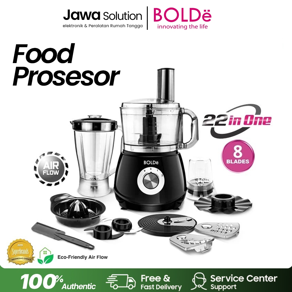 BOLDE Food Prosesor/Bolde Super Food Prosesor Olympus - 22 in 1
