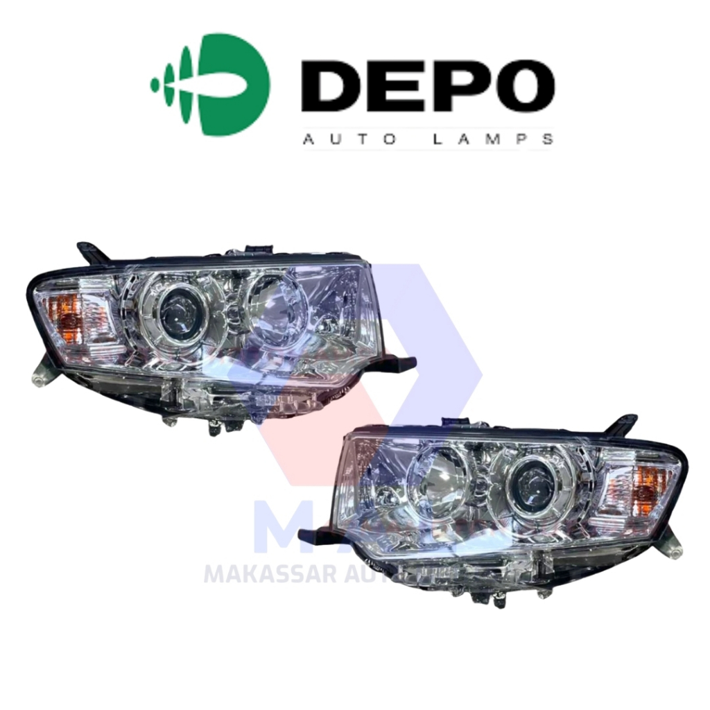 HEAD LAMP - MITSUBISHI PAJERO SPORT 2009 DEPO