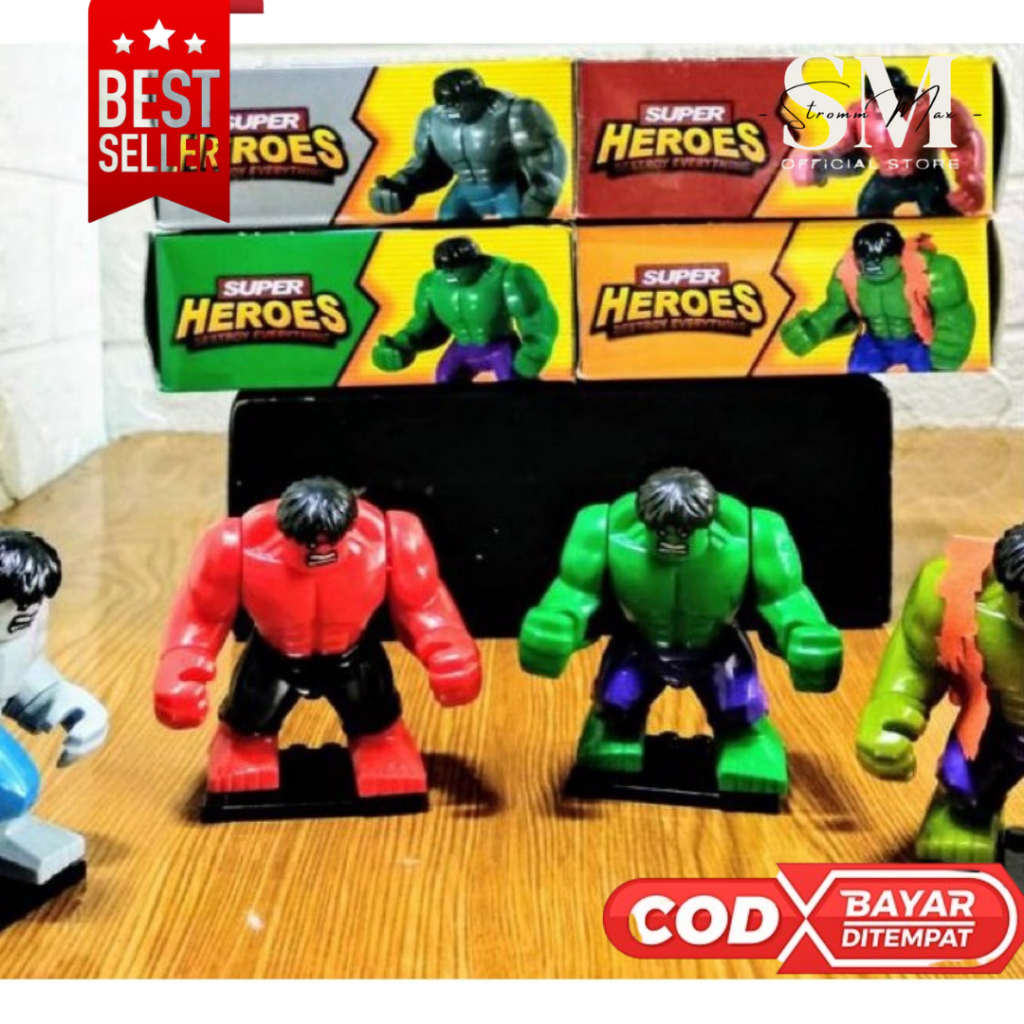 Mainan HULK Mainan Anak Hulk Lego Besar Hulk Besar