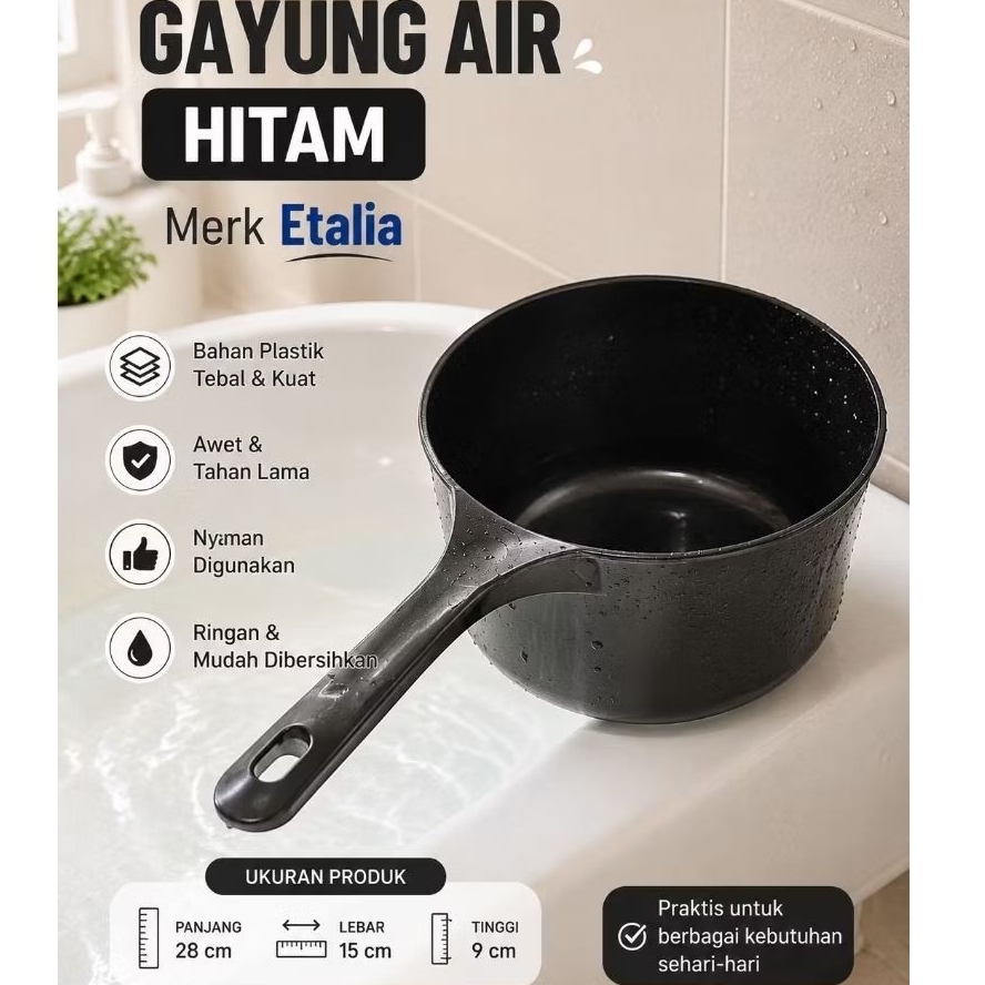 GAYUNG AIR MANDI / GAYUNG HITAM ETALIA / GAYUNG MURAH