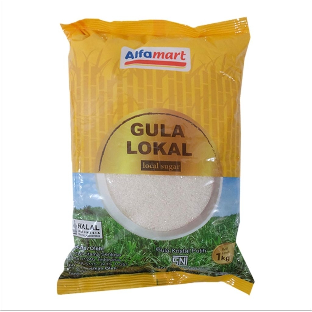 Alfamart Gula Pasir Lokal 1 kg