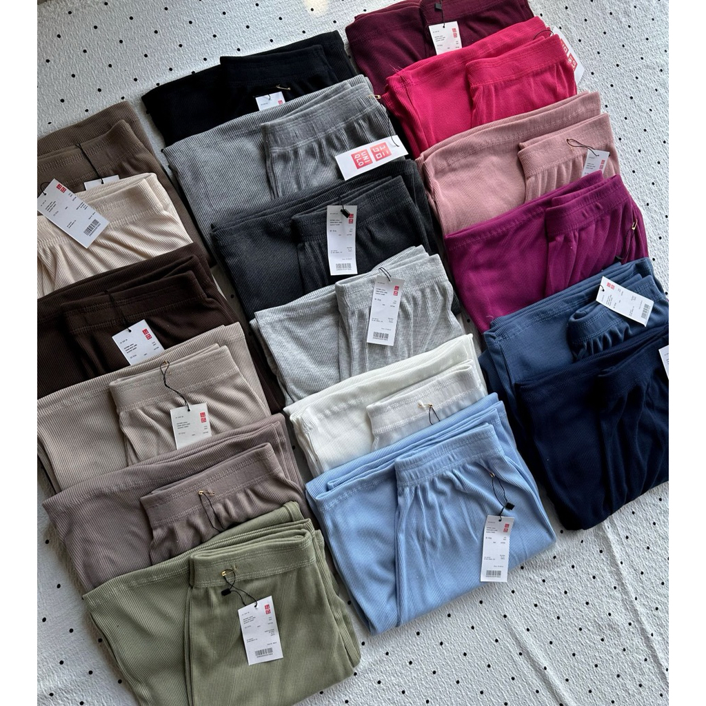 KULOT KNIT RIB PREMIUM UNIQLO MIRROR