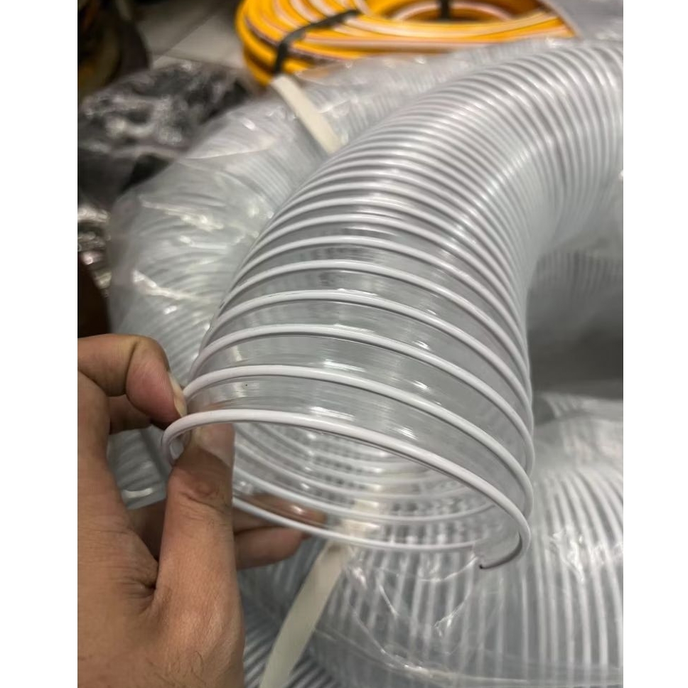 selang flexible ducting  plastik flex 21/2"inch × 1mtr selang ducting