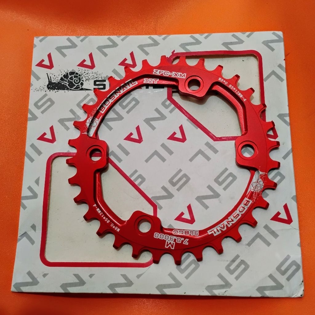 Chainring 32T Single BCD 96 Asimetris Single Narrow Wide