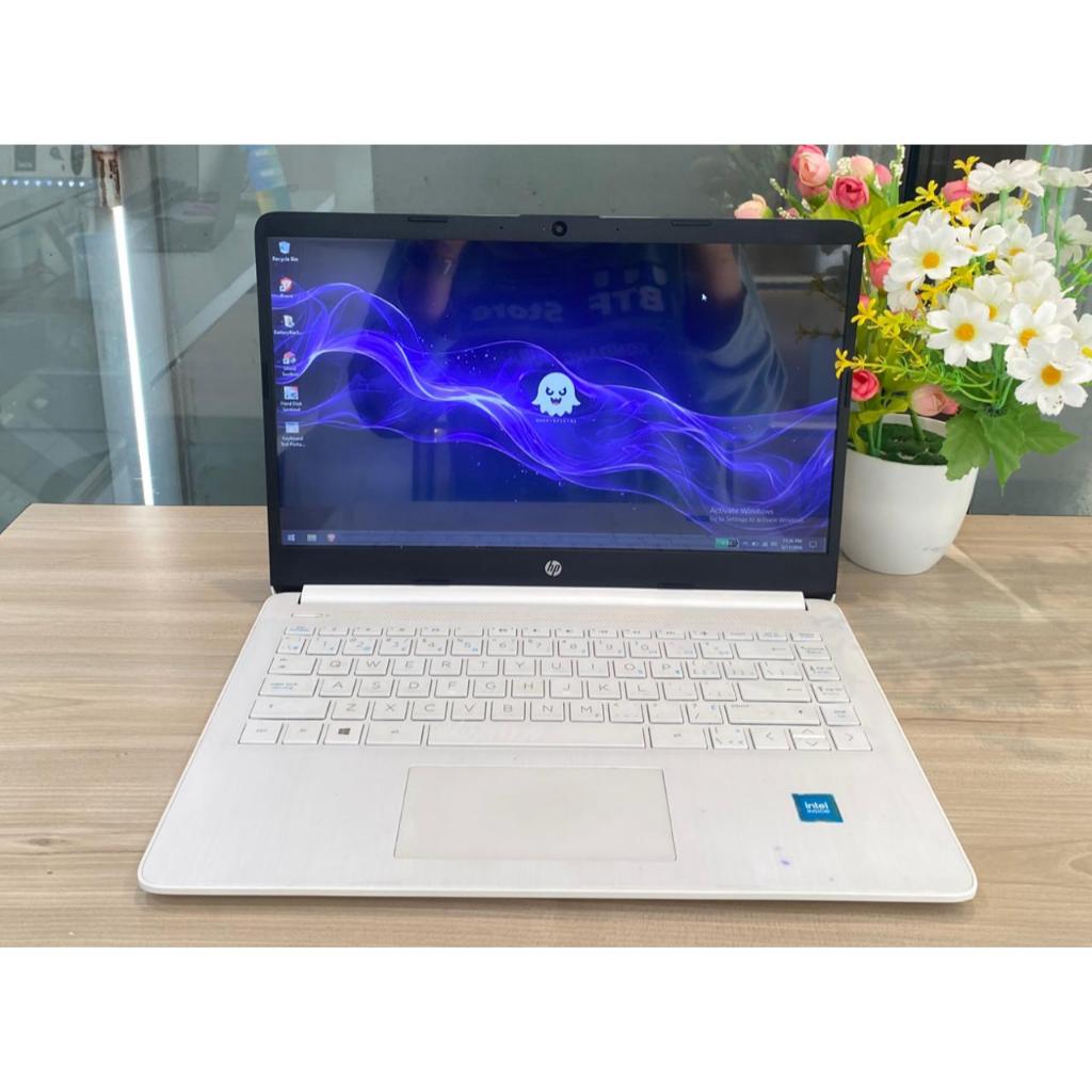Laptop Murah 1Jutaan HP 14 Intel Celeron N4500 Ram 4GB SSD 64GB