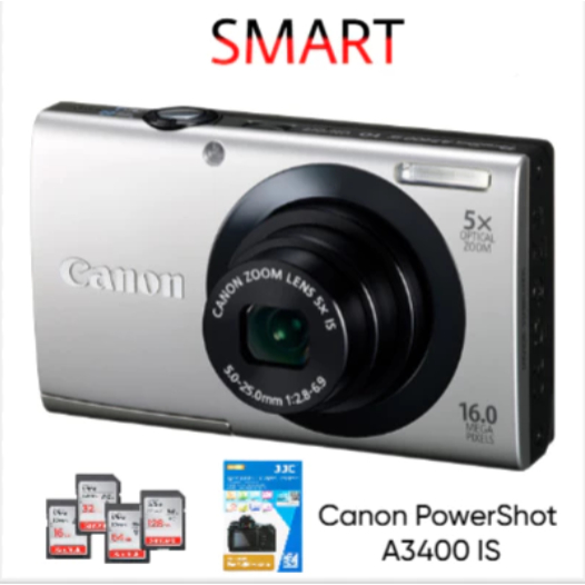 CANON POWERSHOT A3400 IS DIGITAL CAMERA