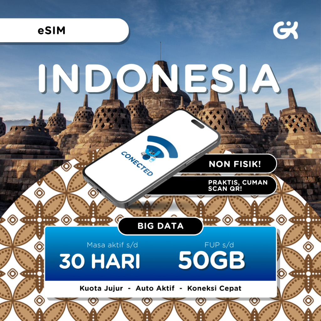 eSIM Indonesia Big Data | Solusi Internet Tanpa Unlock IMEI