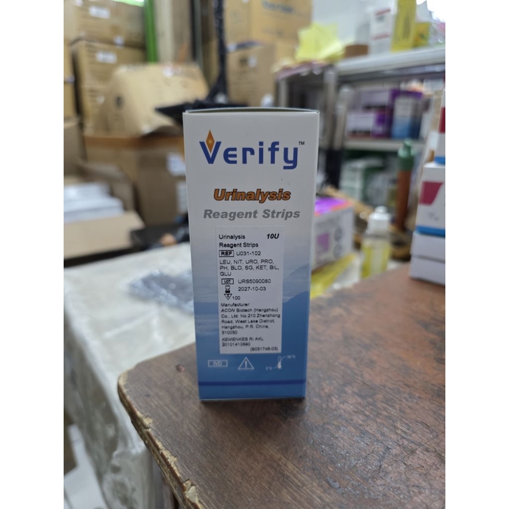 Stik Urine Verify 10 Parameter / Strip Urinalysis Verify 10p