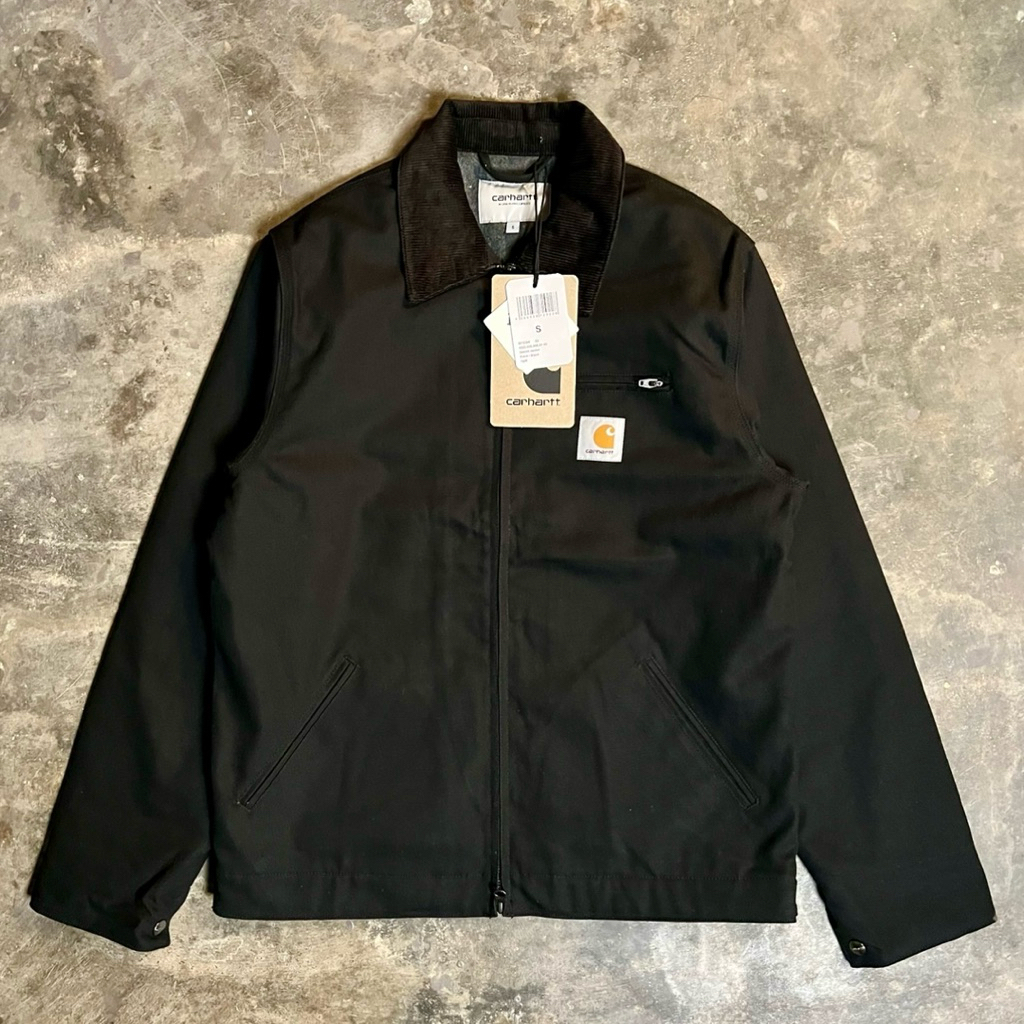Carhartt WIP Detroit Jacket Winter Inner Wool Black - Original 100%