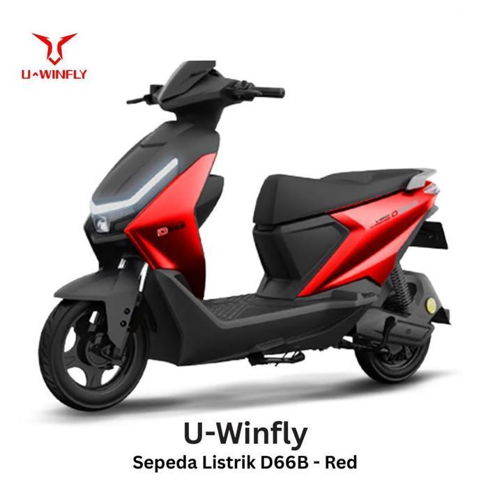 FULL BIKE SEPEDA LISTRIK UWINFLY D66B E-BIKE UNTUK DEWASA ANTI AIR MOTOR 600WATT SELIS  42KM 48V/12A