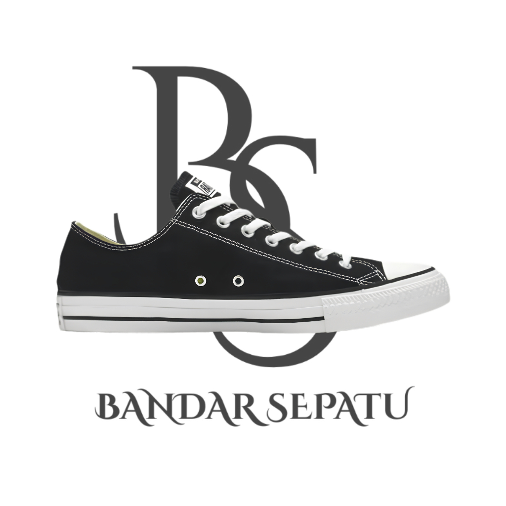 Sepatu All Star OX Black White SKU ' M9166'
