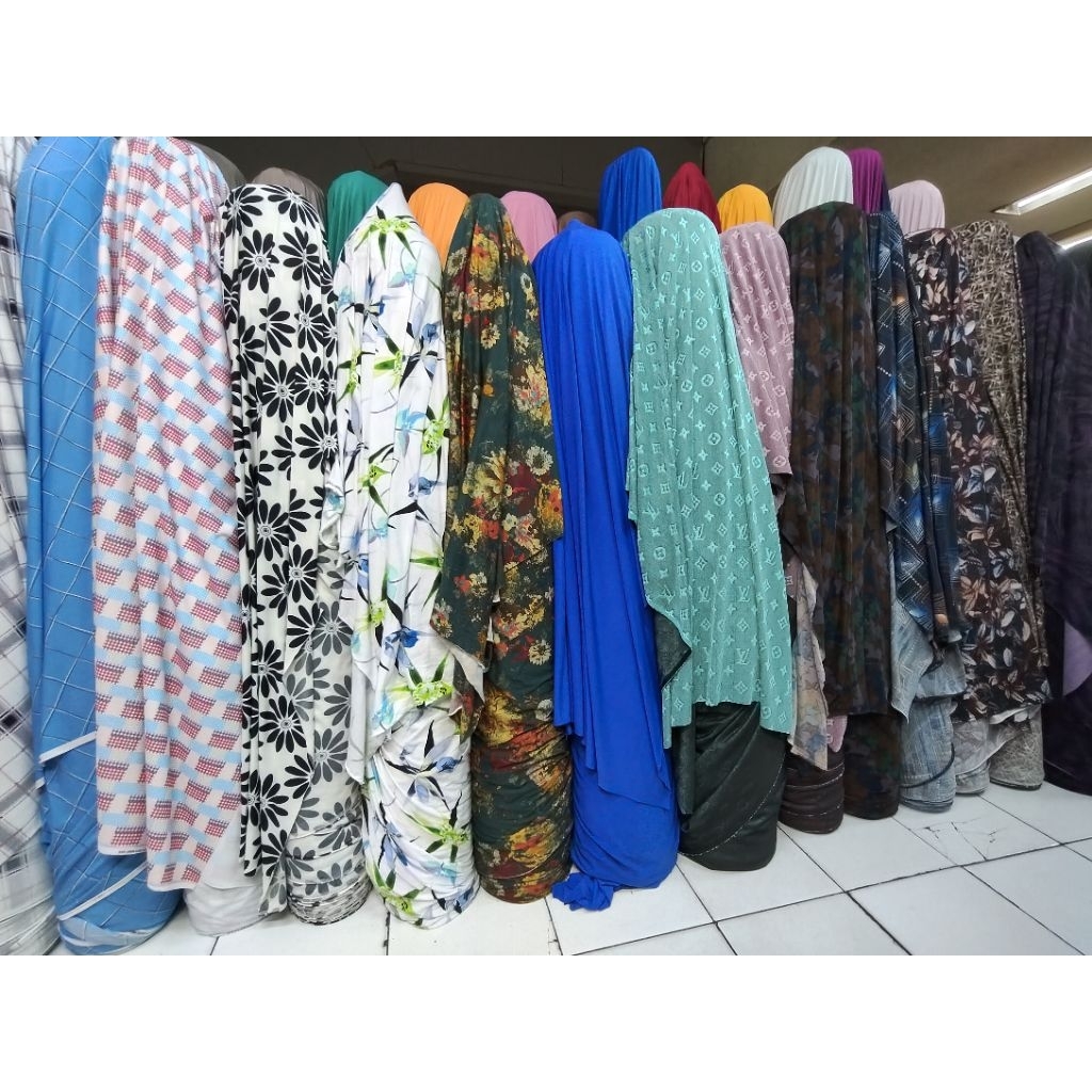 KAIN SPANDEK/JERSEY MOTIF