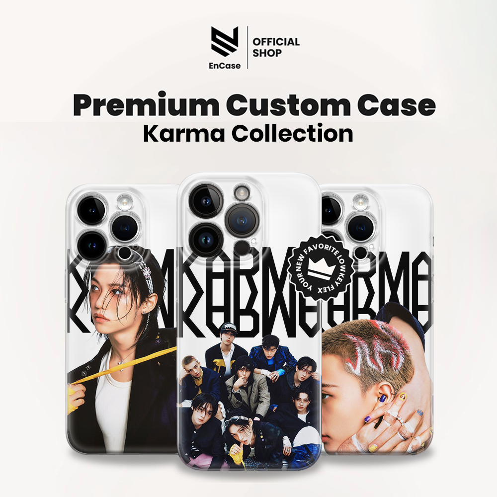 Case Premium Karma Stray Kids Collection (Semua Type HP) Hyunjin Felix Bangchan Jisung Lee Know Seun