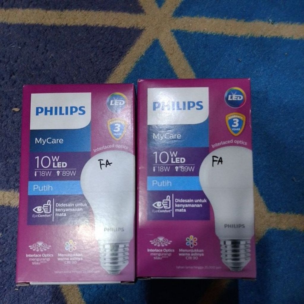 Lampu Philips 10 watt