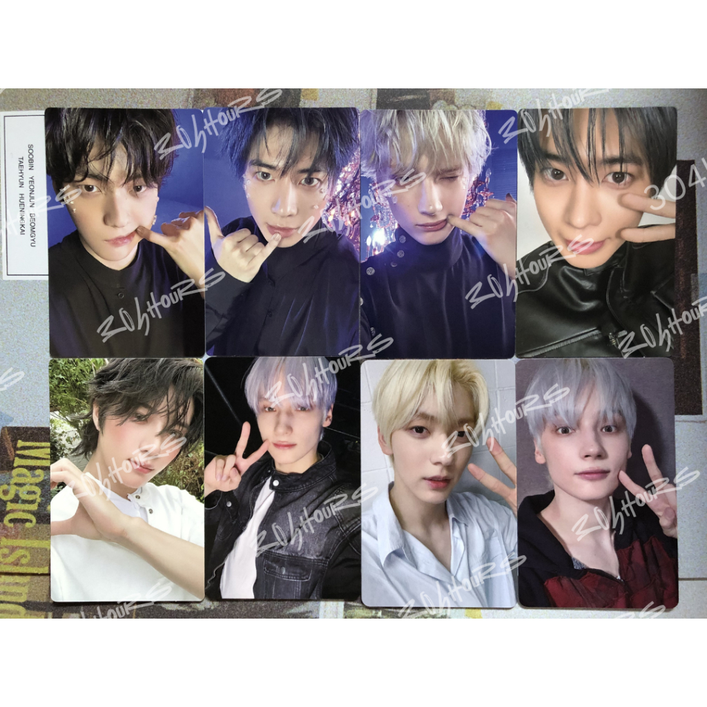 Ready Stock | [Official] Photocard TXT Japan Album [Starkissed] | Soobin Beomgyu Taehyun Hueningkai