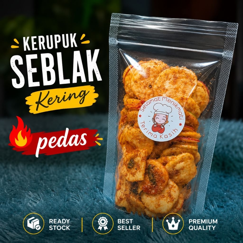 Seblak kering pedas nampol bikin nagih homemade Seblak kering dengan bumbu rempah khas + pedas nampo