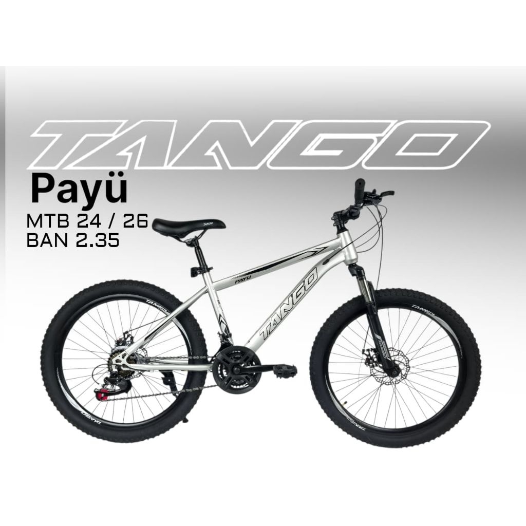 Sepeda Gunung MTB 26” Tango PAYU 2.35 Terbaru SNi sepeda gunung murah promo bisa paylatter