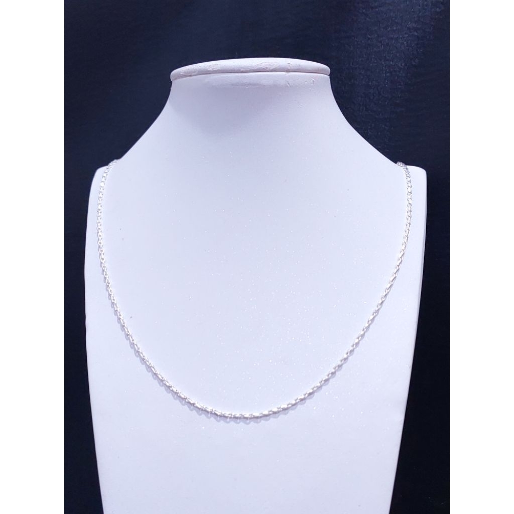 Kalung perak murni dewasa Kpd.Padi Biasa 4.96/45 03/1651
