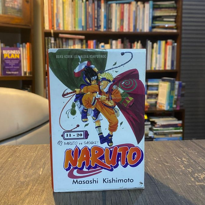 NARUTO SET BOX VOL 11-20 : Komik Karya Masashi Kishimoto