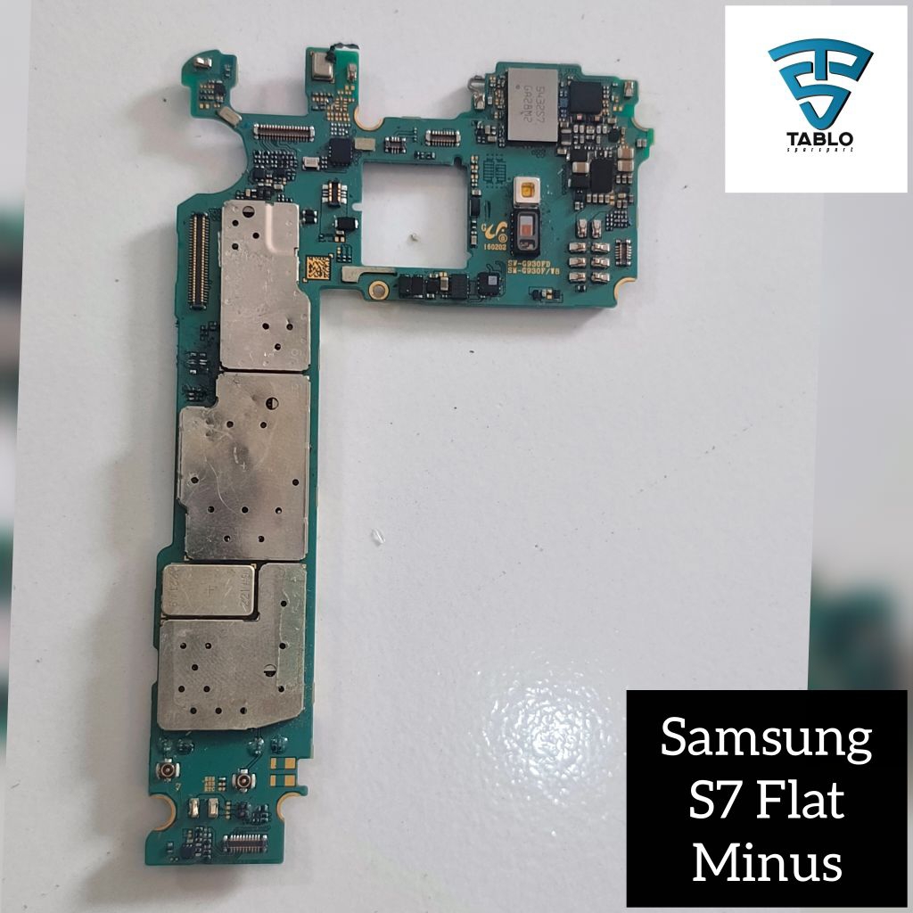 Mesin Samsung S7 flat hidup minus soket on off