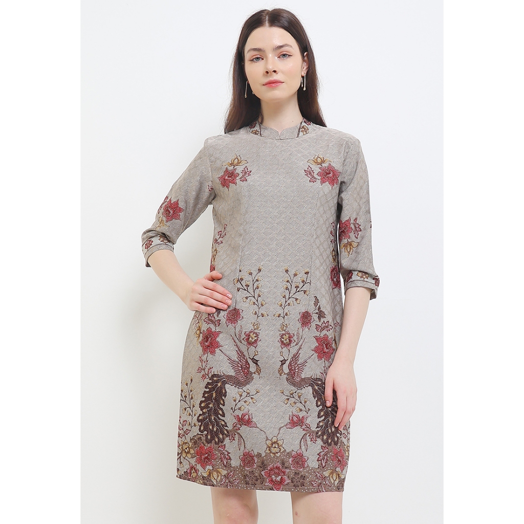 Arjuna Weda Sackdress Batik Wanita Motif Cendrawsih