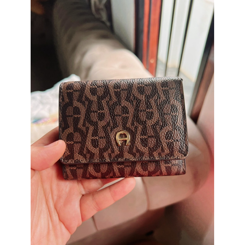 AIGNER WALLET PRELOVED ORIGINAL