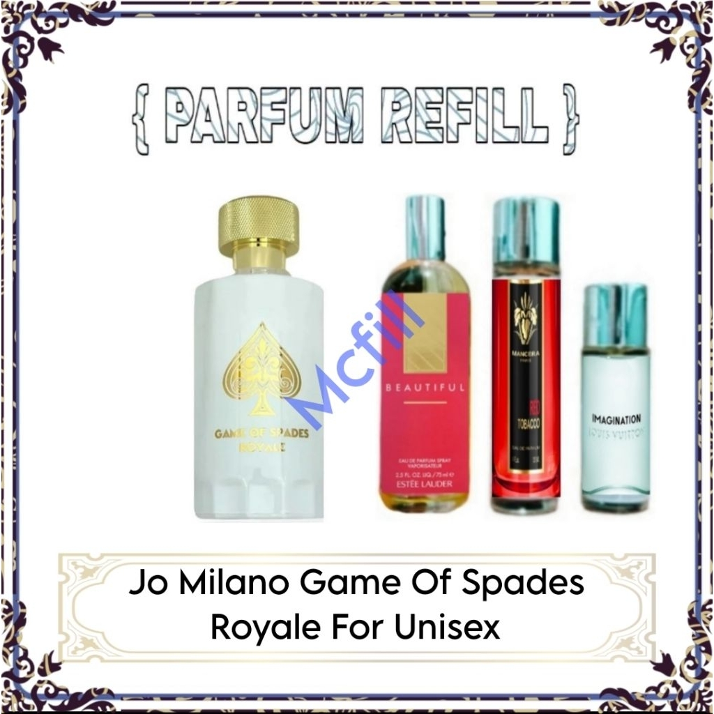 Parfum Refill Jo Milano G of S Royale For Unisex