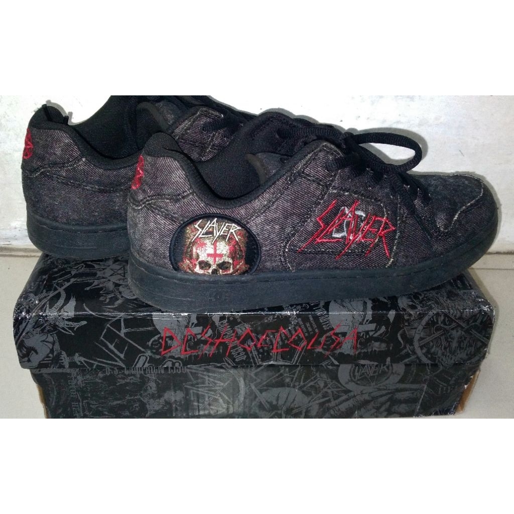 sepatu slayer x dc manteca original 100% no 43