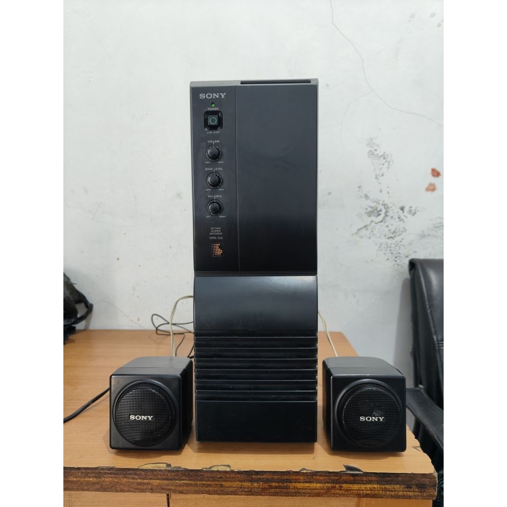 speaker aktif sony SRS D3