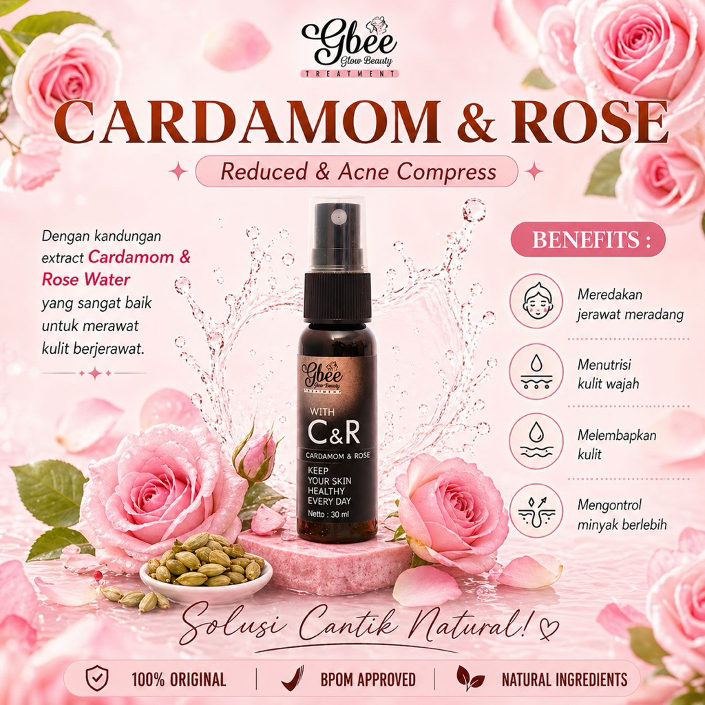 SERUM JERAWAT C&R GBER GLOW BEAUTY