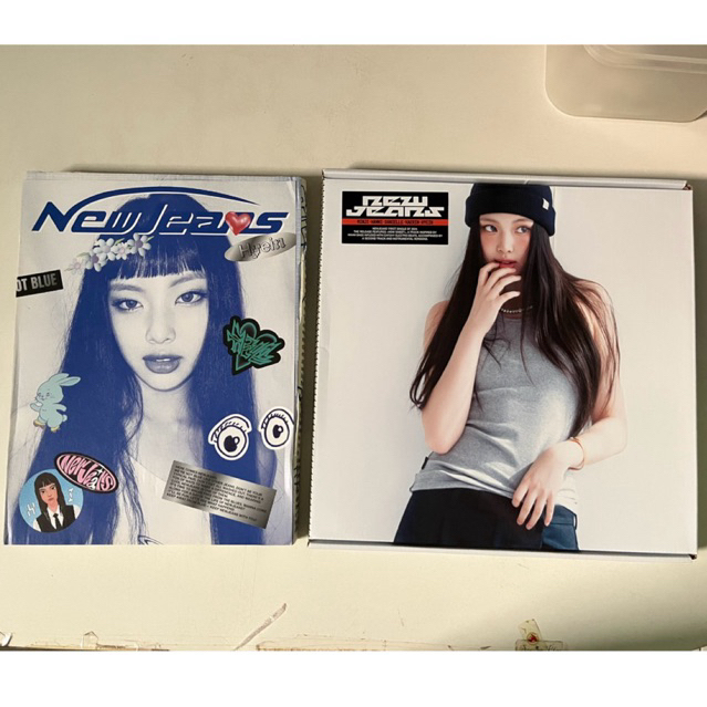 NEWJEANS unsealed album HYEIN version HOW SWEET BLUEBOOK EP 1
