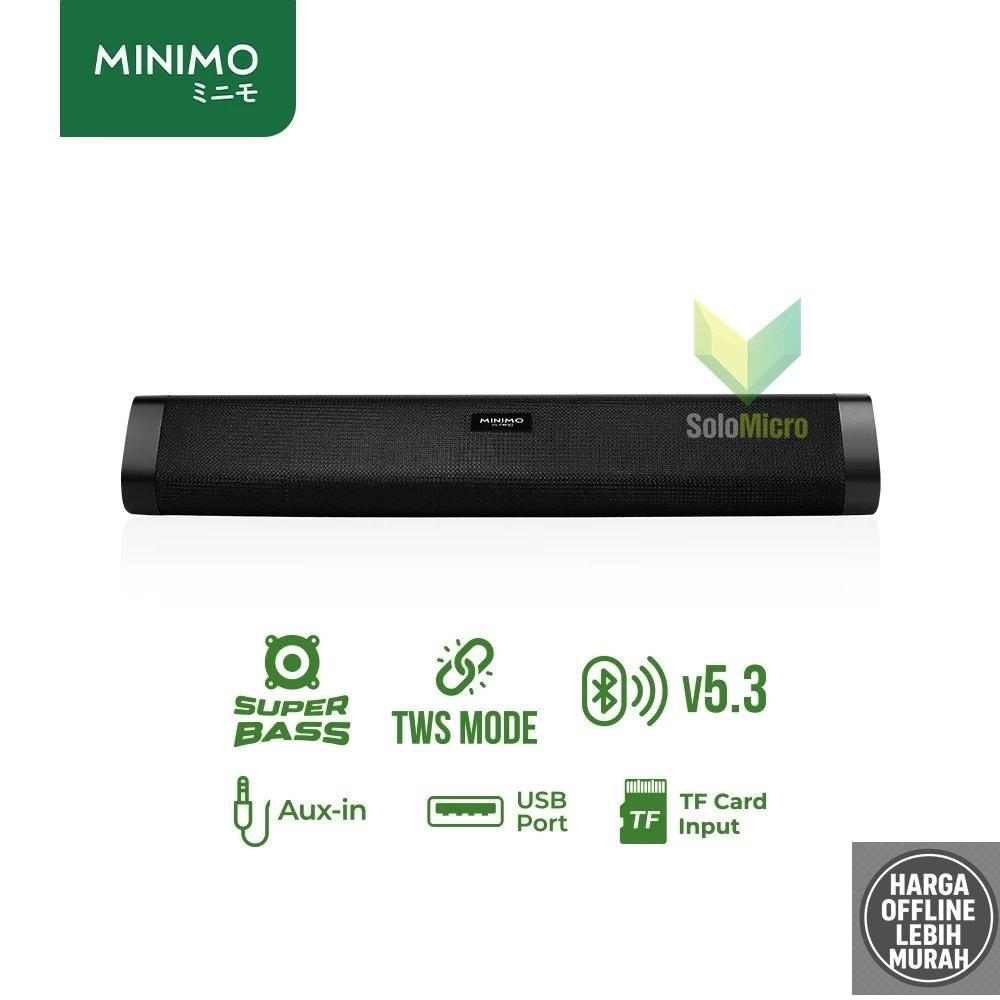 MINIMO SL03 SpeakerBluetooth Soundbar Super Bass with TWS Mode