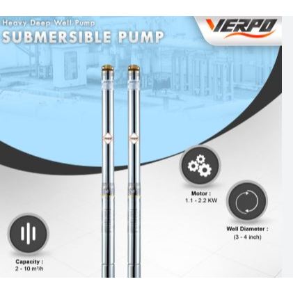 Pompa satelit sumur bor,Pompa Satelit Submersible 4 Inchi Verpo