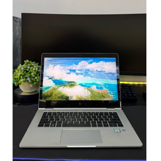 HP ELITEBOOK X360 i5 8gb 256gb touchscreen flip 360