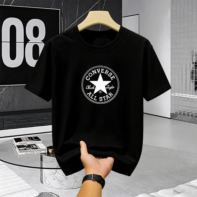 Kaos Distro CONVERSE Original Motif Print All Star Unisex All Size Terbaru Kualitas Premium Cocok Ha