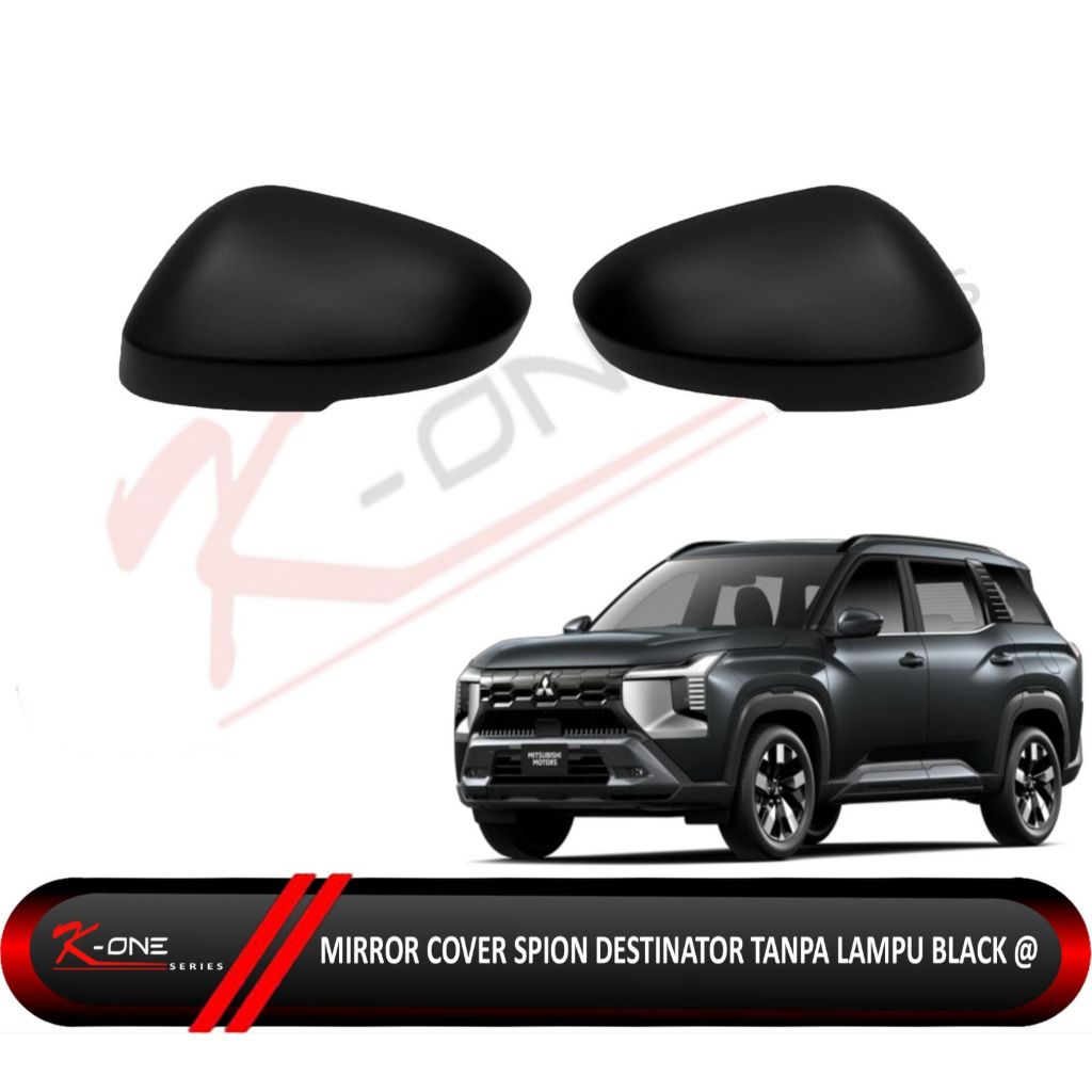 Cover spion hitam doff Mitsubishi Destinator