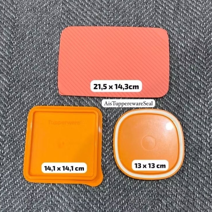 Tutup Sweet Saver, Window Canister, Snack It Tupperware Original