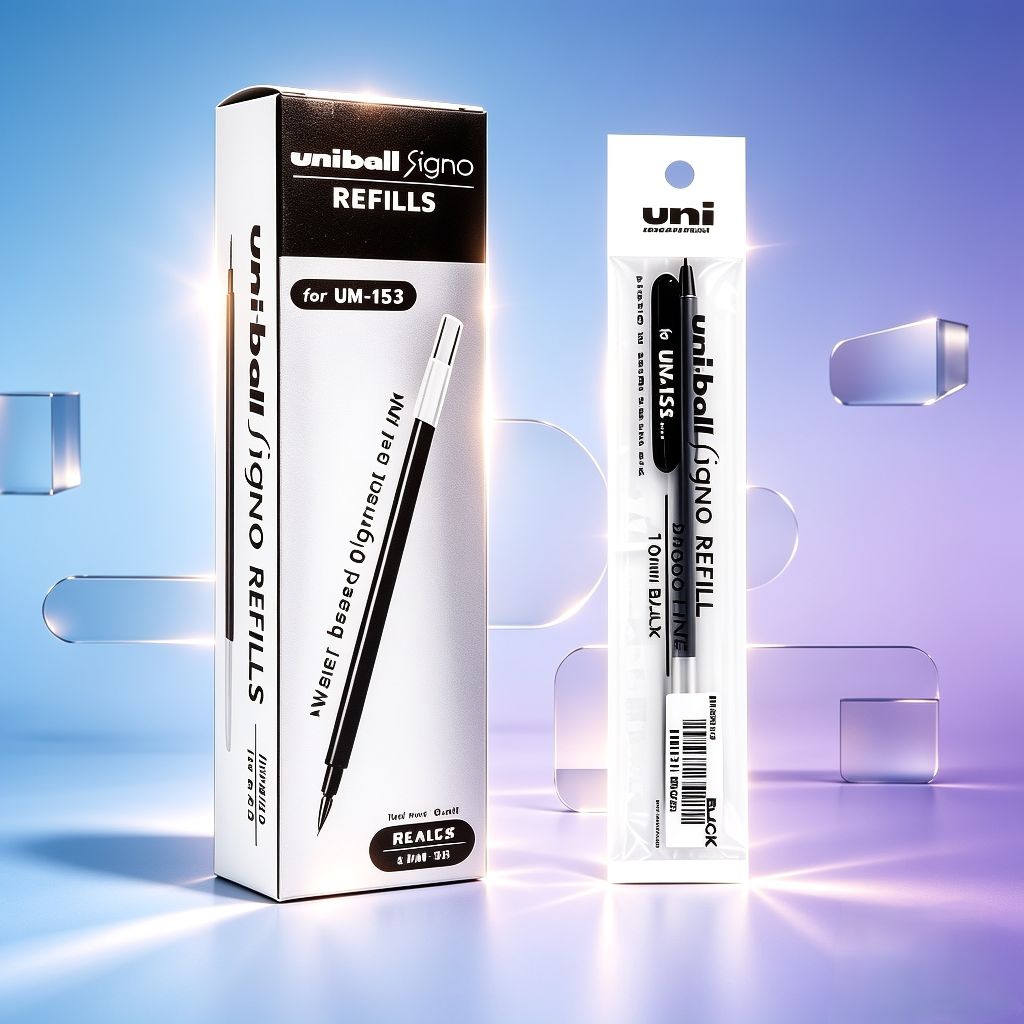 (LUSIN) Uni-Ball Signo Refill Hitam 1.0 mm UM-10