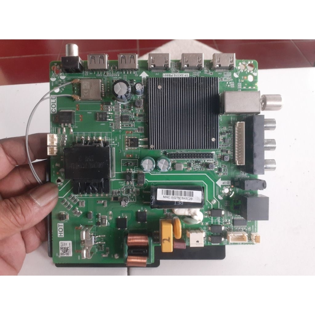 Mainboard tv led akari AT5543B