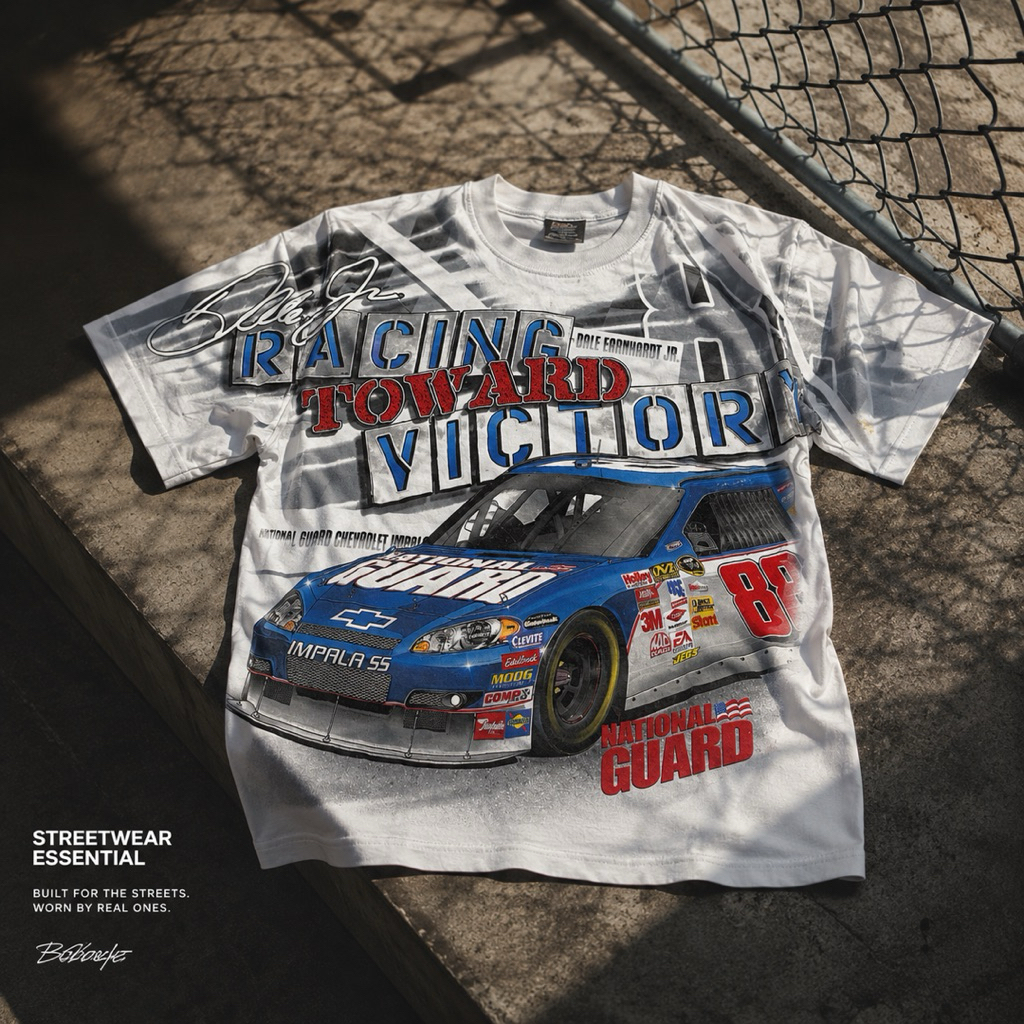 NASCAR 2008 Dale Earnhardt Jr Racing Toward Victory Tee