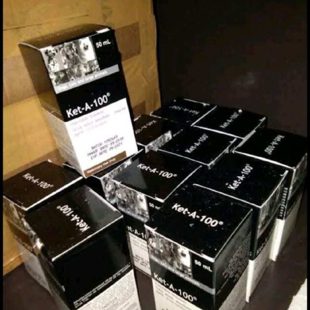 Ket-A-100 50ml Obat Anesthesi, Premedikasi, Induksi & Maintenance Hewan Mengandung Ketamin 100mg Unt