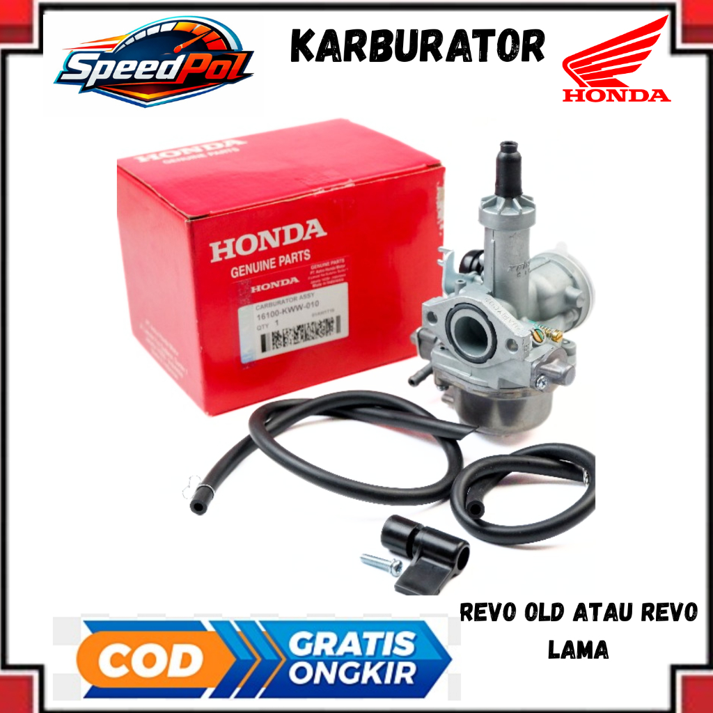 Ori Karburator Honda Revo 110 KWW Old / Revo Lama Karbu Komplit Original
