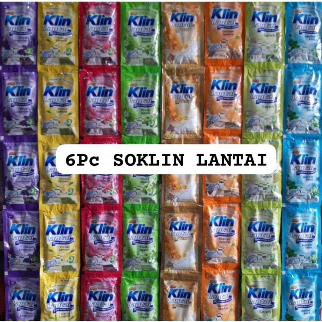 6PC Soklin Lantai Renceng