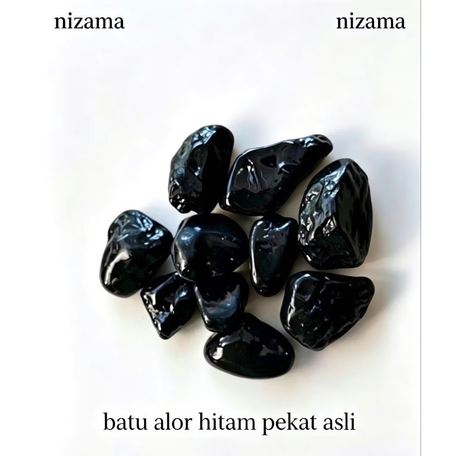 Batu hitam 1kg/Batu koral hitam /Batu koral hitam/Batu taman/Batu hias/Batu hitam pekat/Batu alor hi