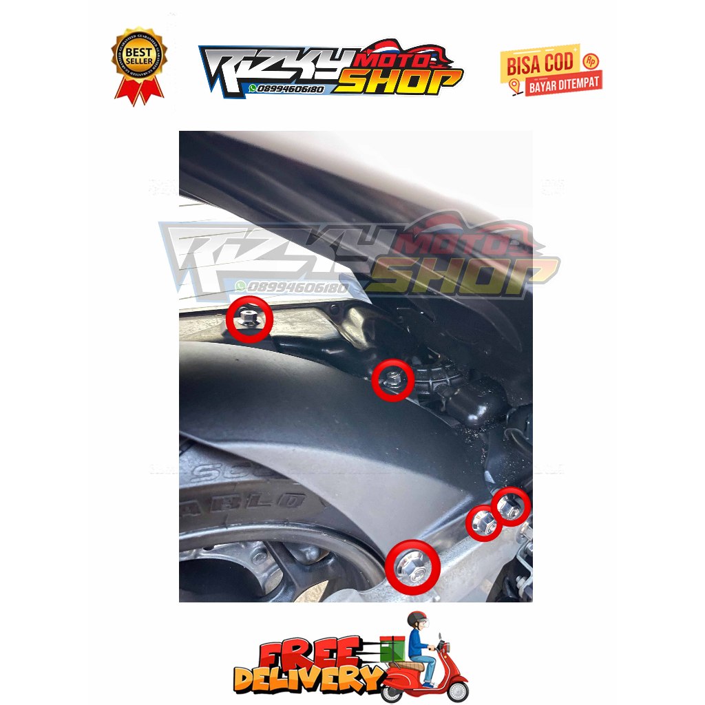 PCX STYLO ADV VARIO 160 150 LOKAL CBU NEW OLD - HANDLE SHOCK SPAKBOR KOLONG HUGGER TAMENG KNALPOT WI
