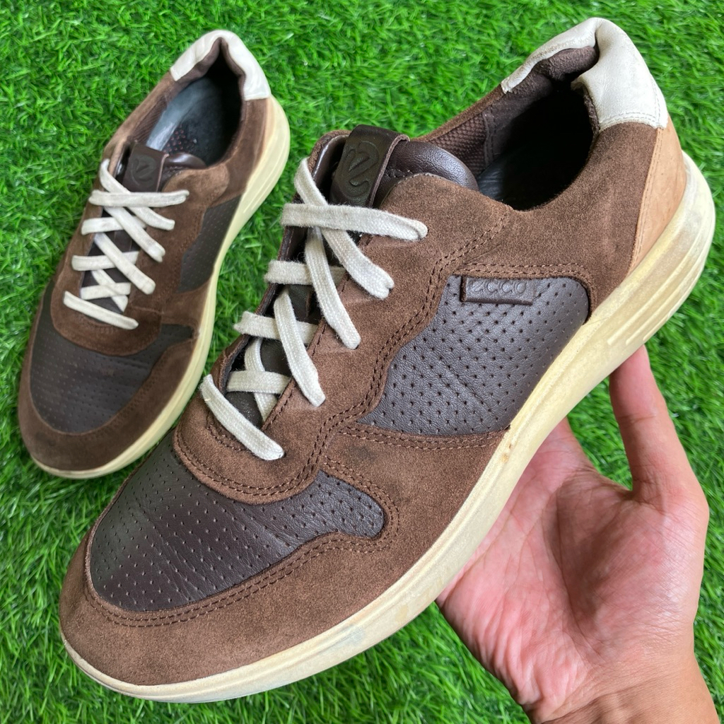 ECCO Soft 7 Runner Brown Leather sneakers size 41