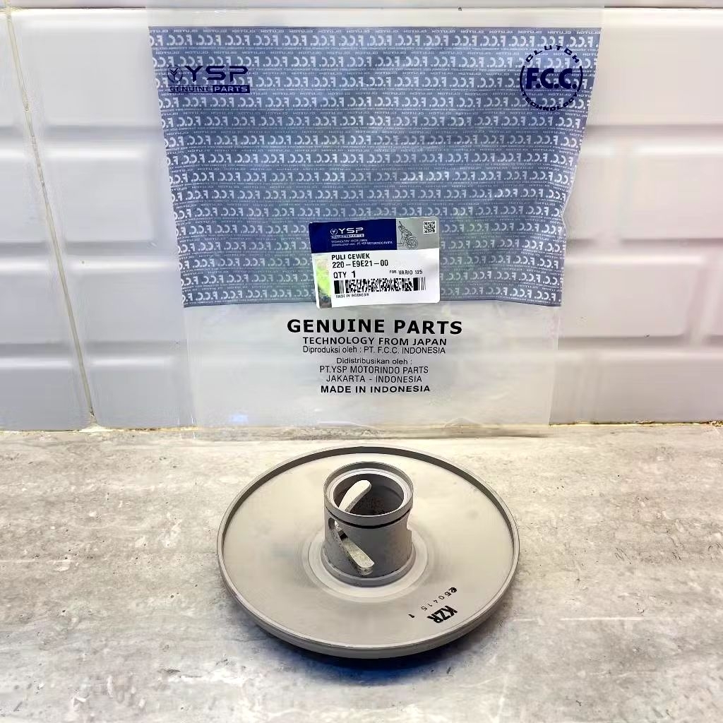 PULI PULLY CEWEK (KZR) VARIO 125 ASLI ORIGINAL FCC 100% / PULLY VARIO 125 / PULLEY ORIGINAL FCC