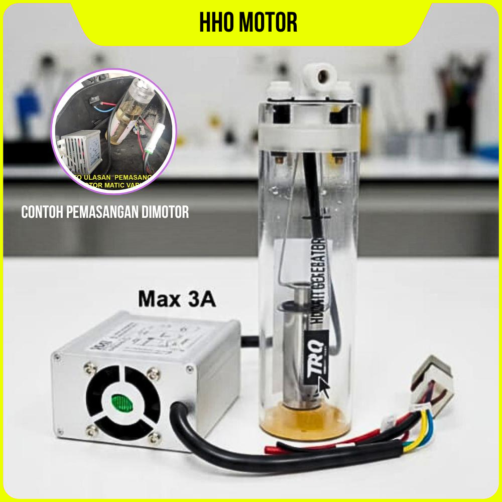 HHO Generator Turbo Penghemat BBM Motor Emisi Gas Buang Meningkatkan Power Performa Mesin