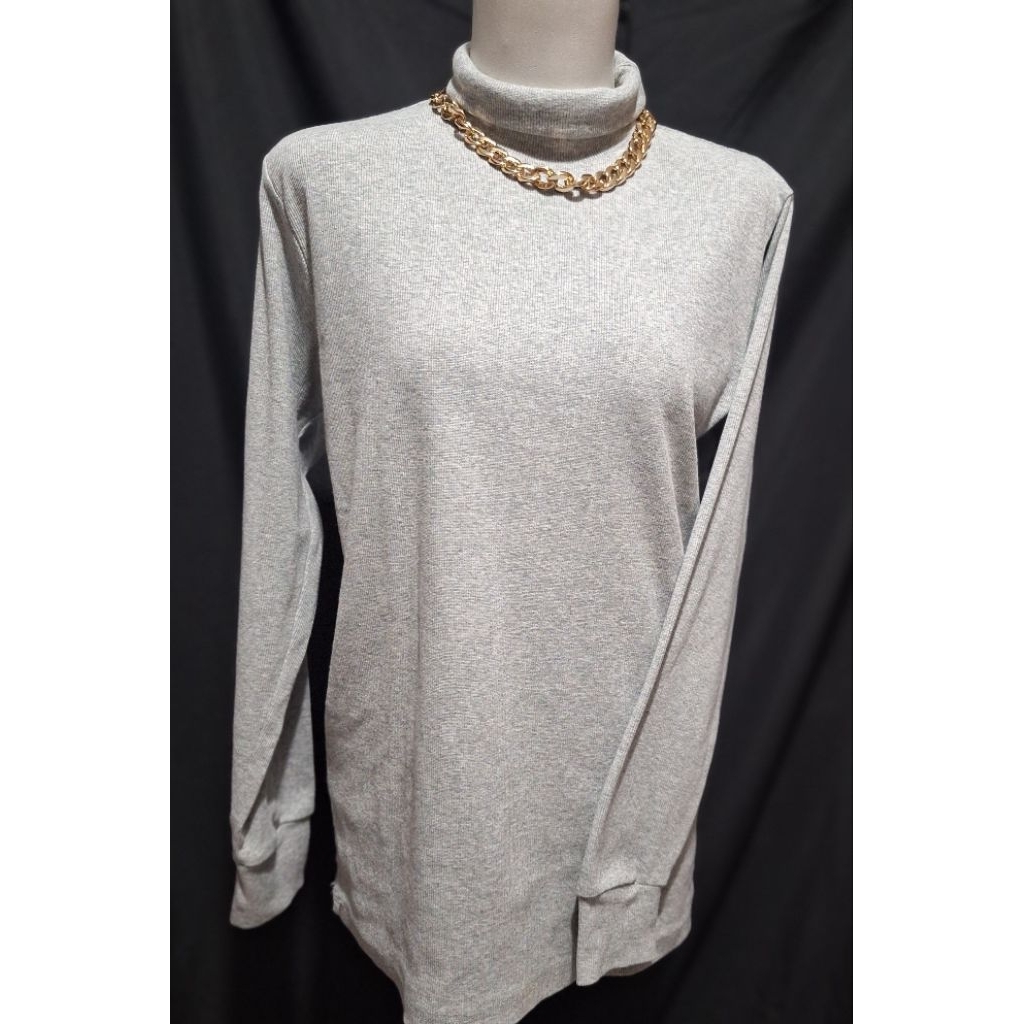 Baju turtle neck Lengan panjang TeBal (PL)