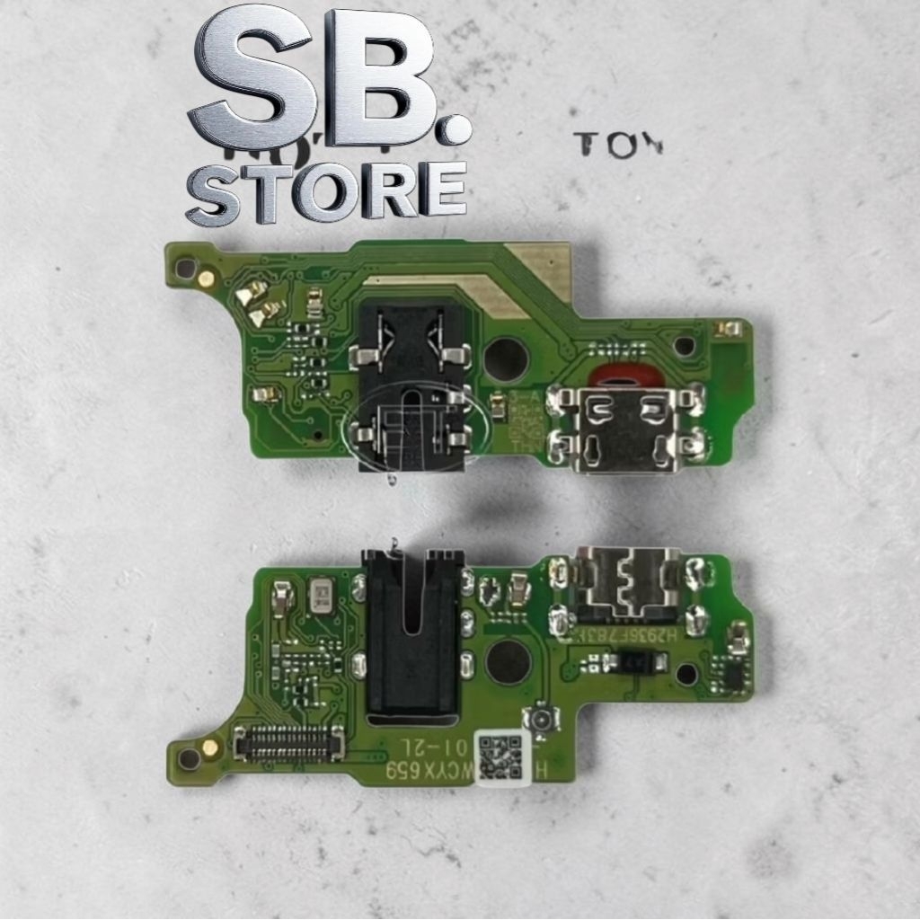 flexibel konektor cas papan cas connector charger Infinix hot 10i x659 + ic original